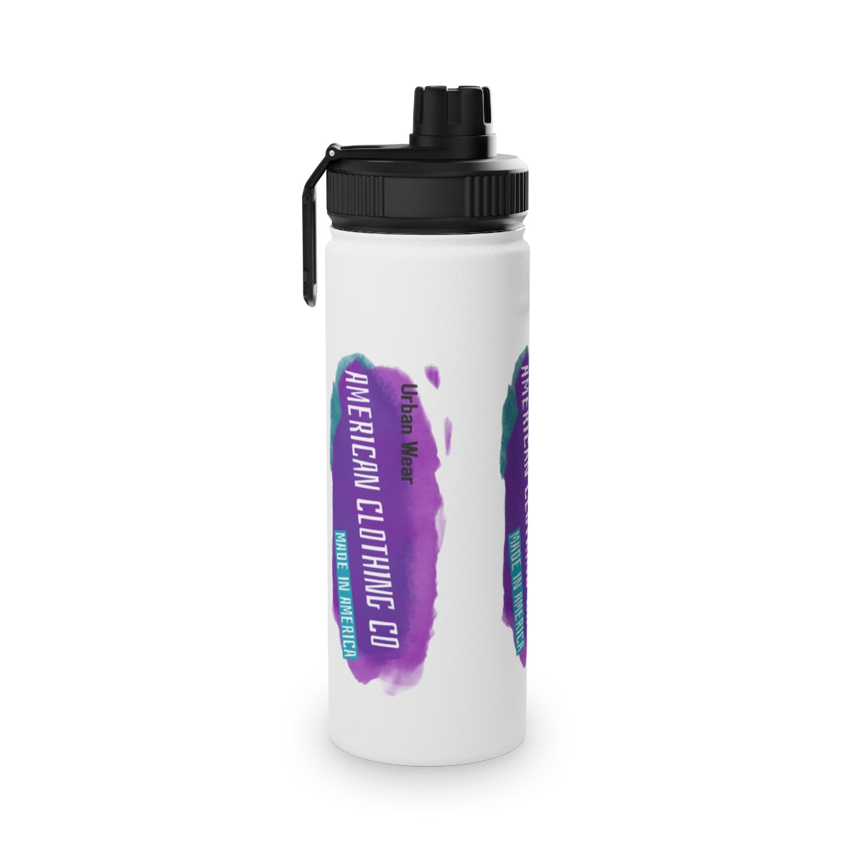Stainless Steel Water Bottle, Sports Lid ( American Clothing Company )