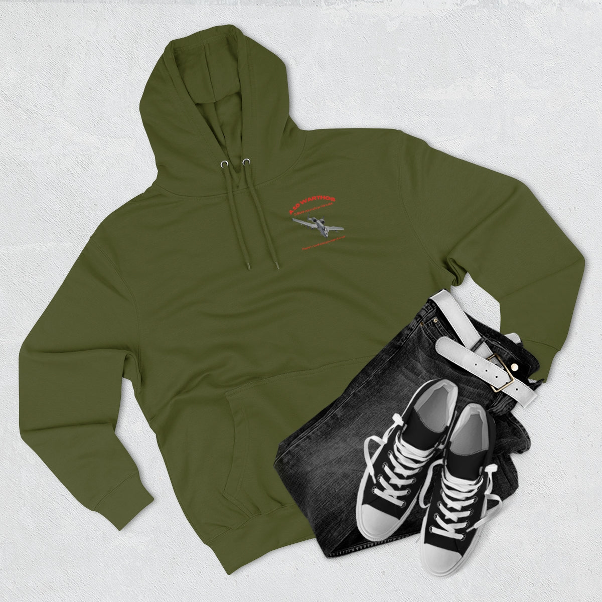 Hoodie, ( US Air Force, A 10 warthog ) Military Style