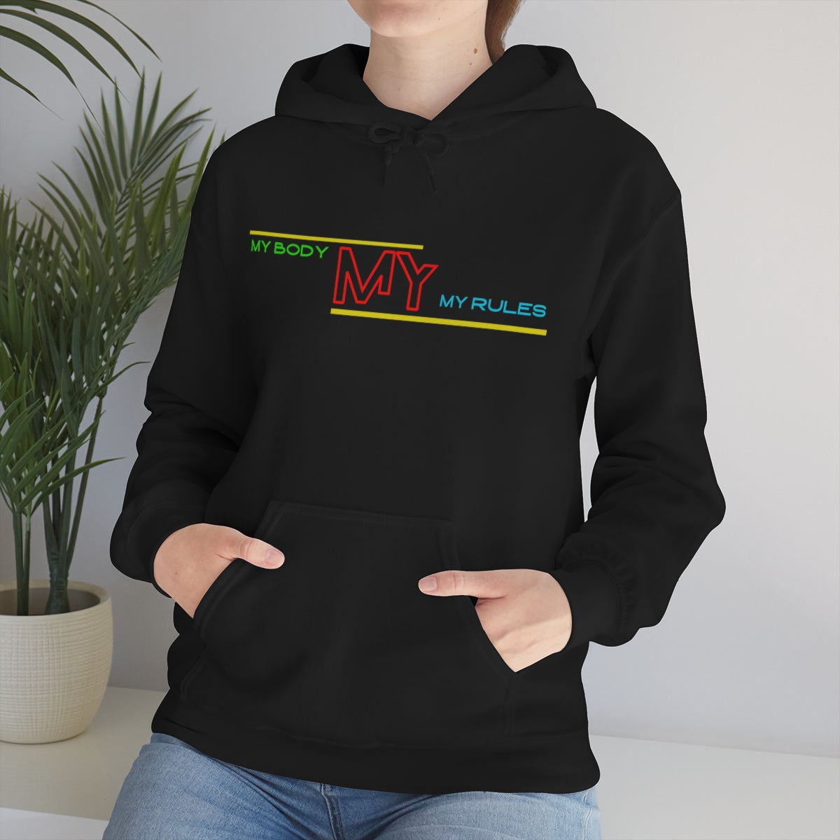 Hoodie ( My Body My Rules) Activewear