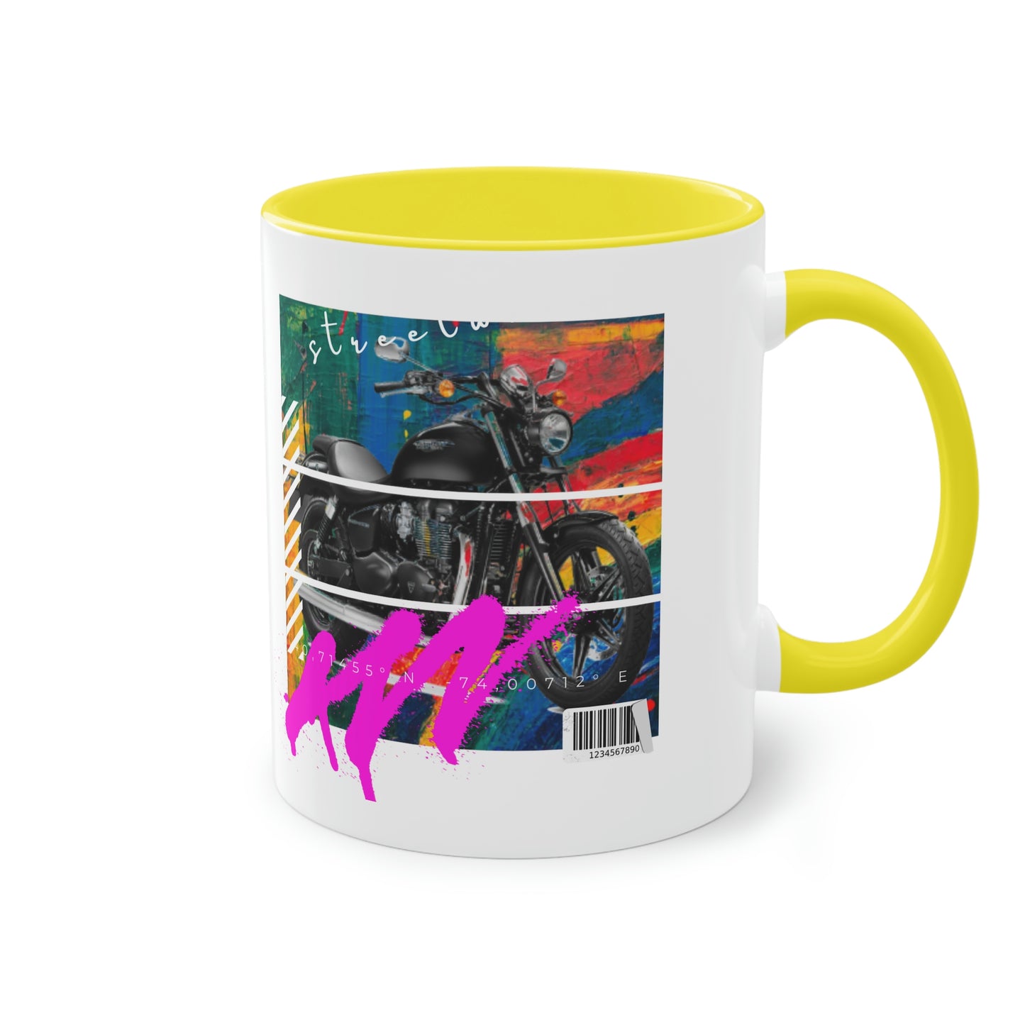 Coffee Mug  ( Urban Black Sports Bike )