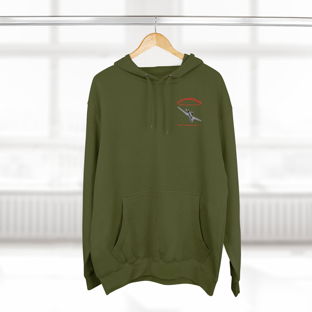 Hoodie, ( US Air Force, A 10 warthog ) Military Style