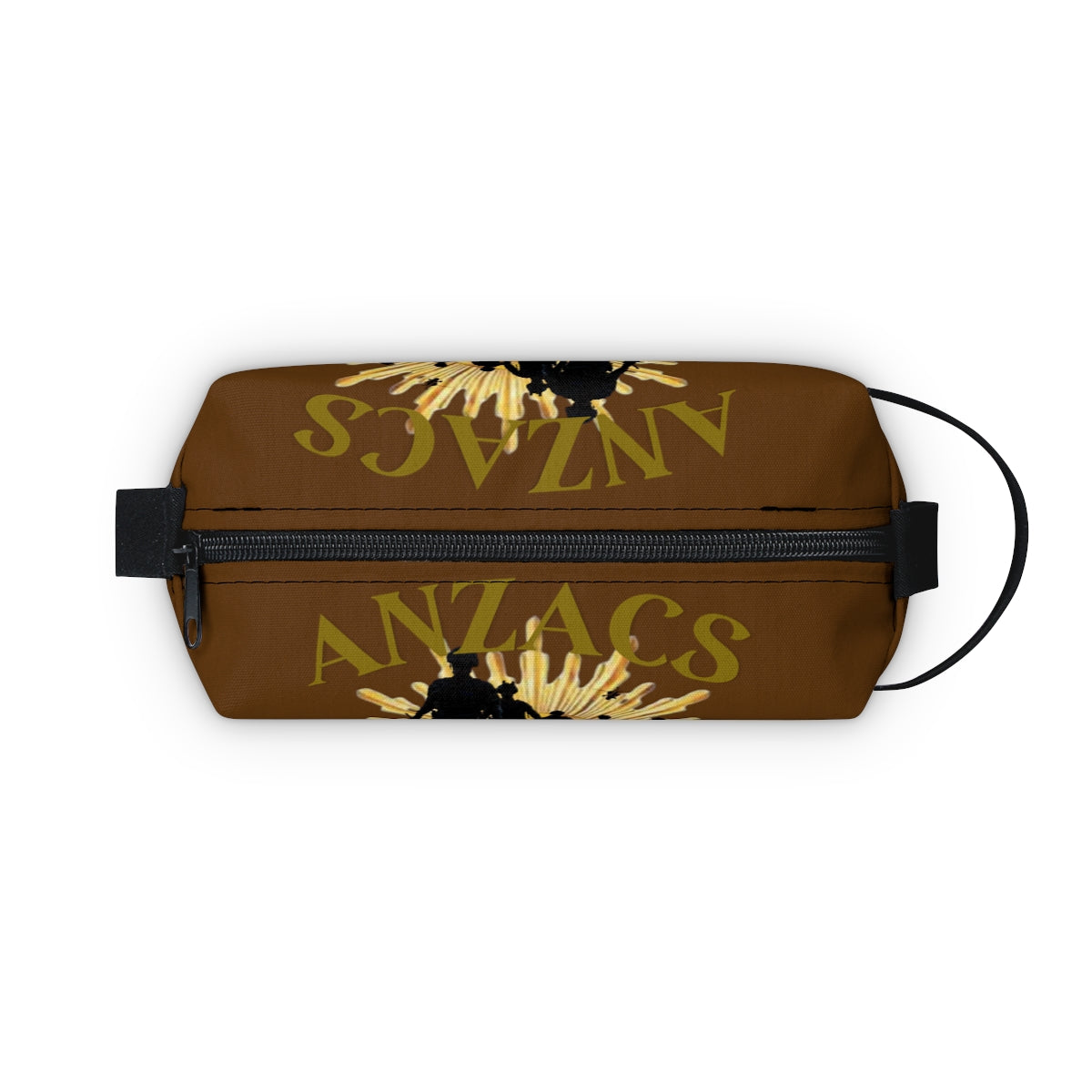 Toiletry Bag (ANZACS Brown ) Military Styling