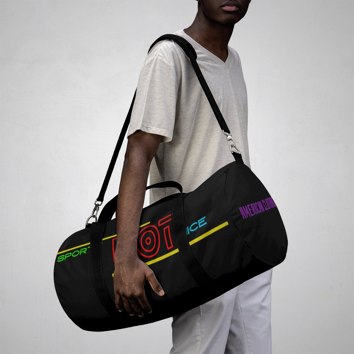 Sports Bag (Sporty Not Nice ) Black