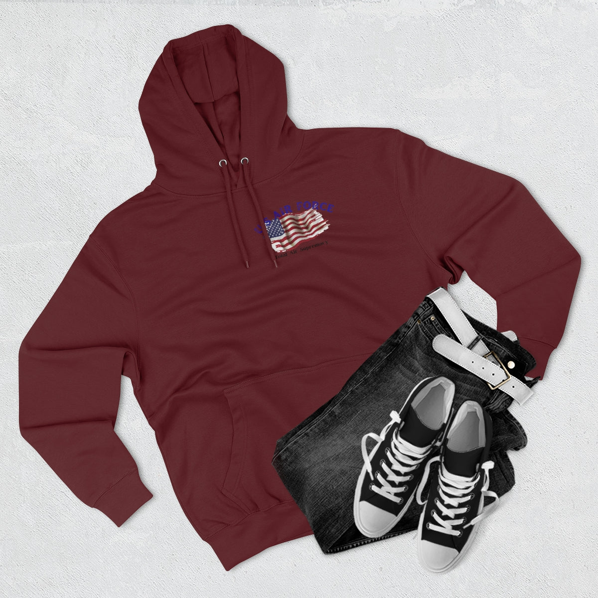 Hoodie ( US Air Force ) Military Style