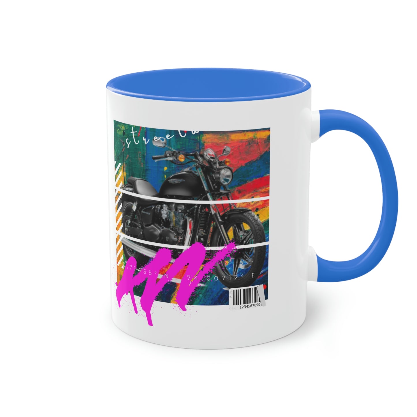 Coffee Mug  ( Urban Black Sports Bike )