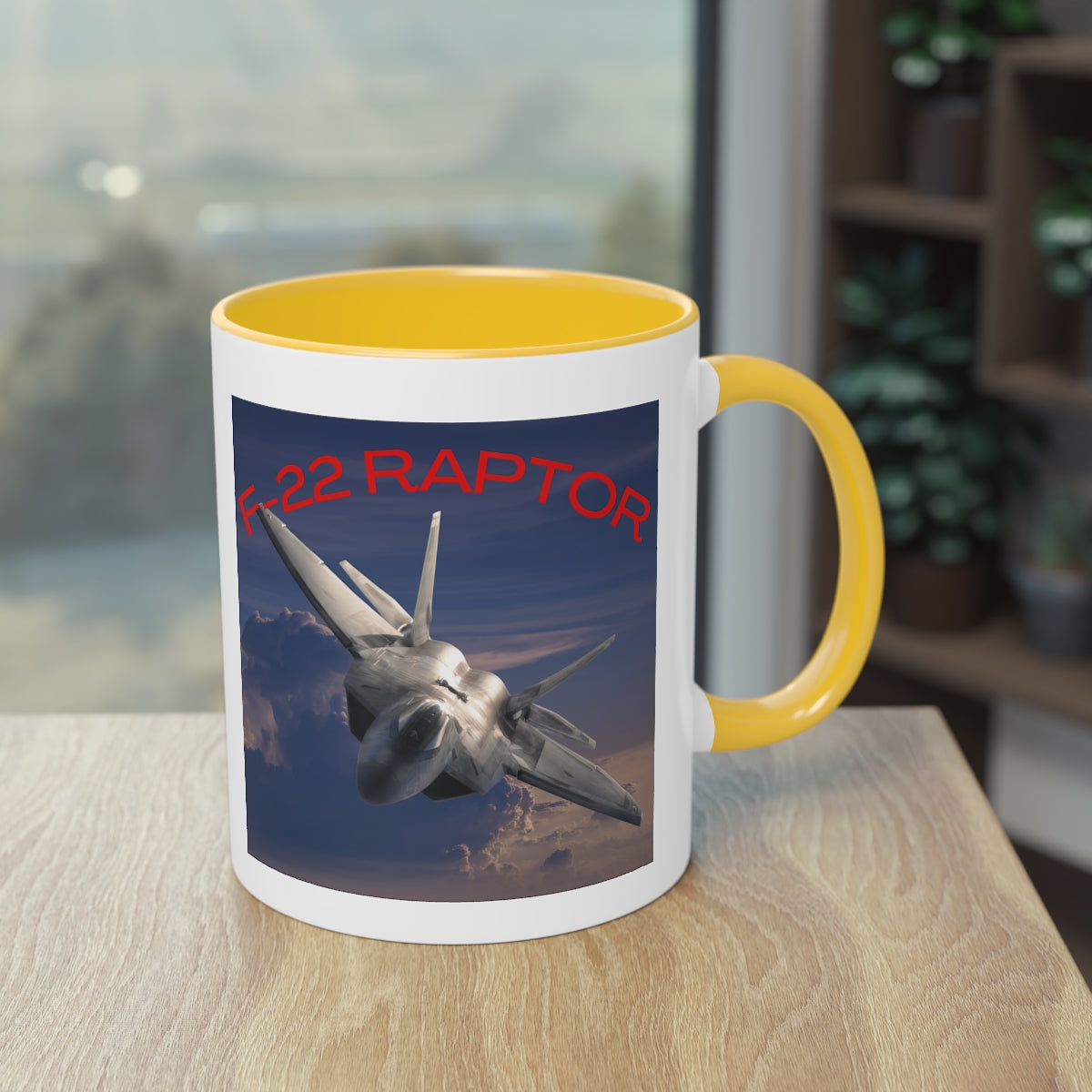Coffee Mug ( F-22 RAPTOR 2 ) Military Style