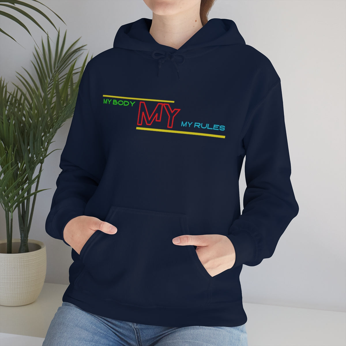 Hoodie ( My Body My Rules) Activewear