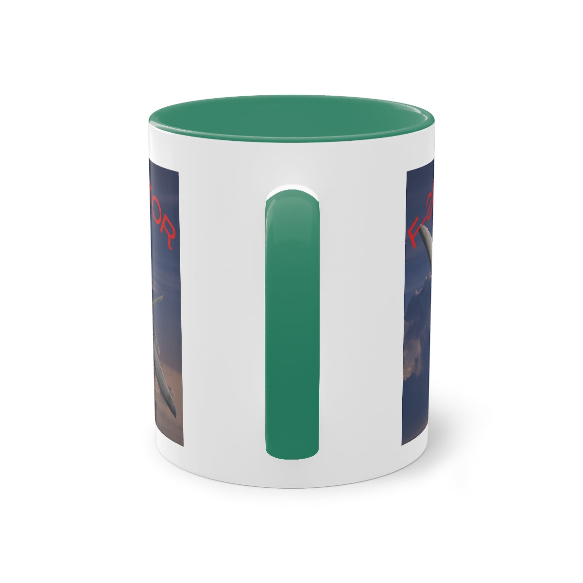 Coffee Mug ( F-22 RAPTOR 2 ) Military Style
