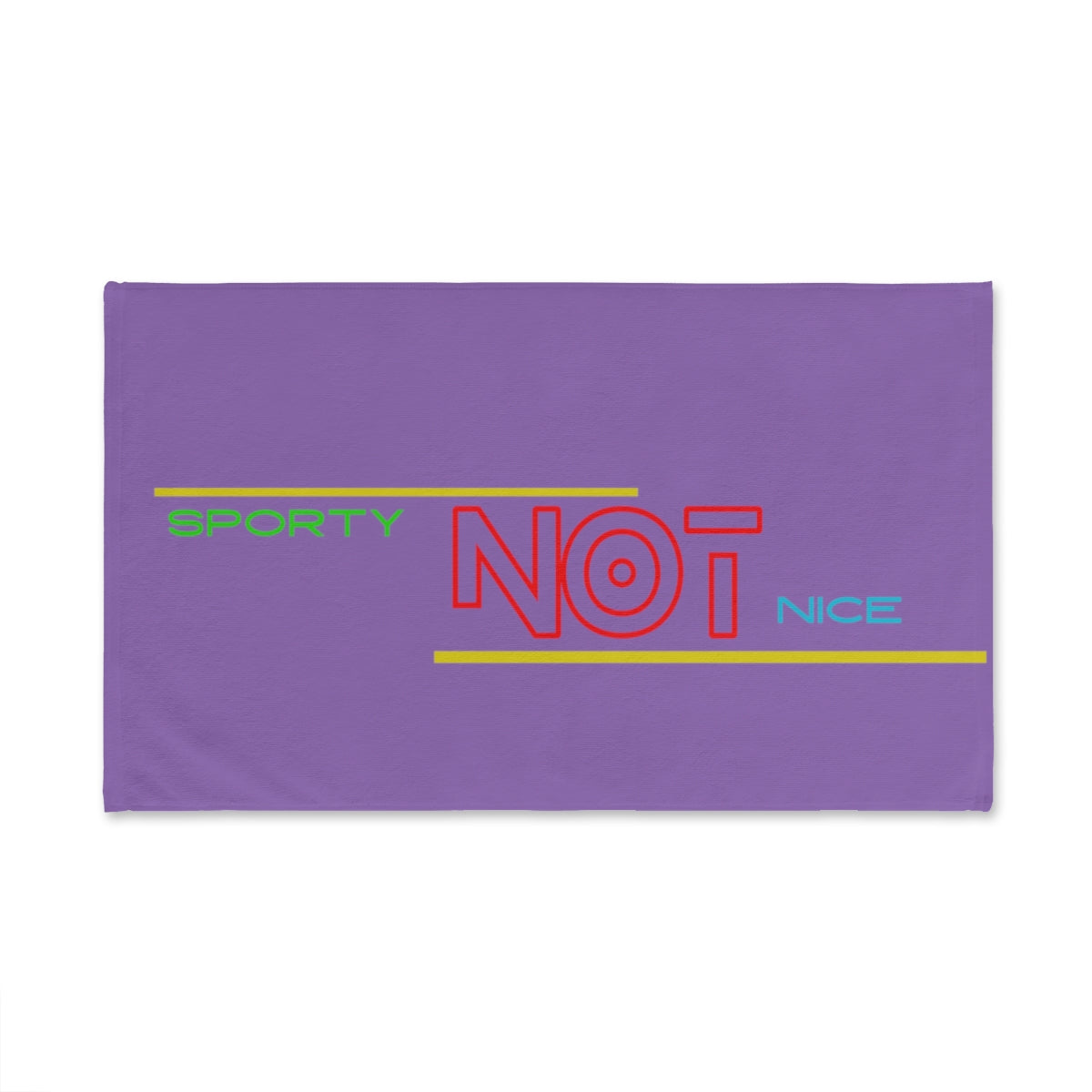 Sports Towel ( SPORTY NOT NICE ) Purple