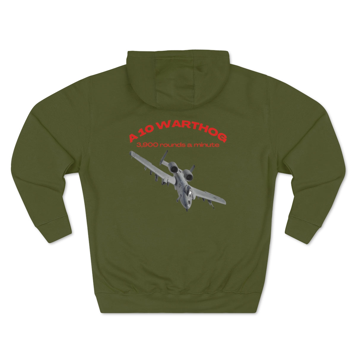 Hoodie, ( US Air Force, A 10 warthog ) Military Style