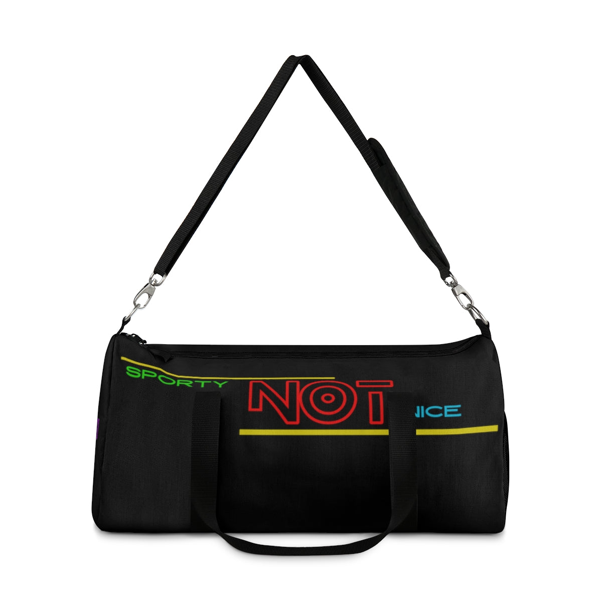 Sports Bag (Sporty Not Nice ) Black