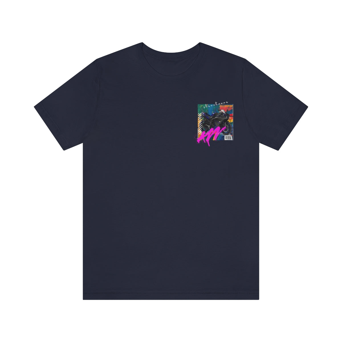T-shirt Classic Jersey Short Sleeve (Urban Blue Sports Motorbike )