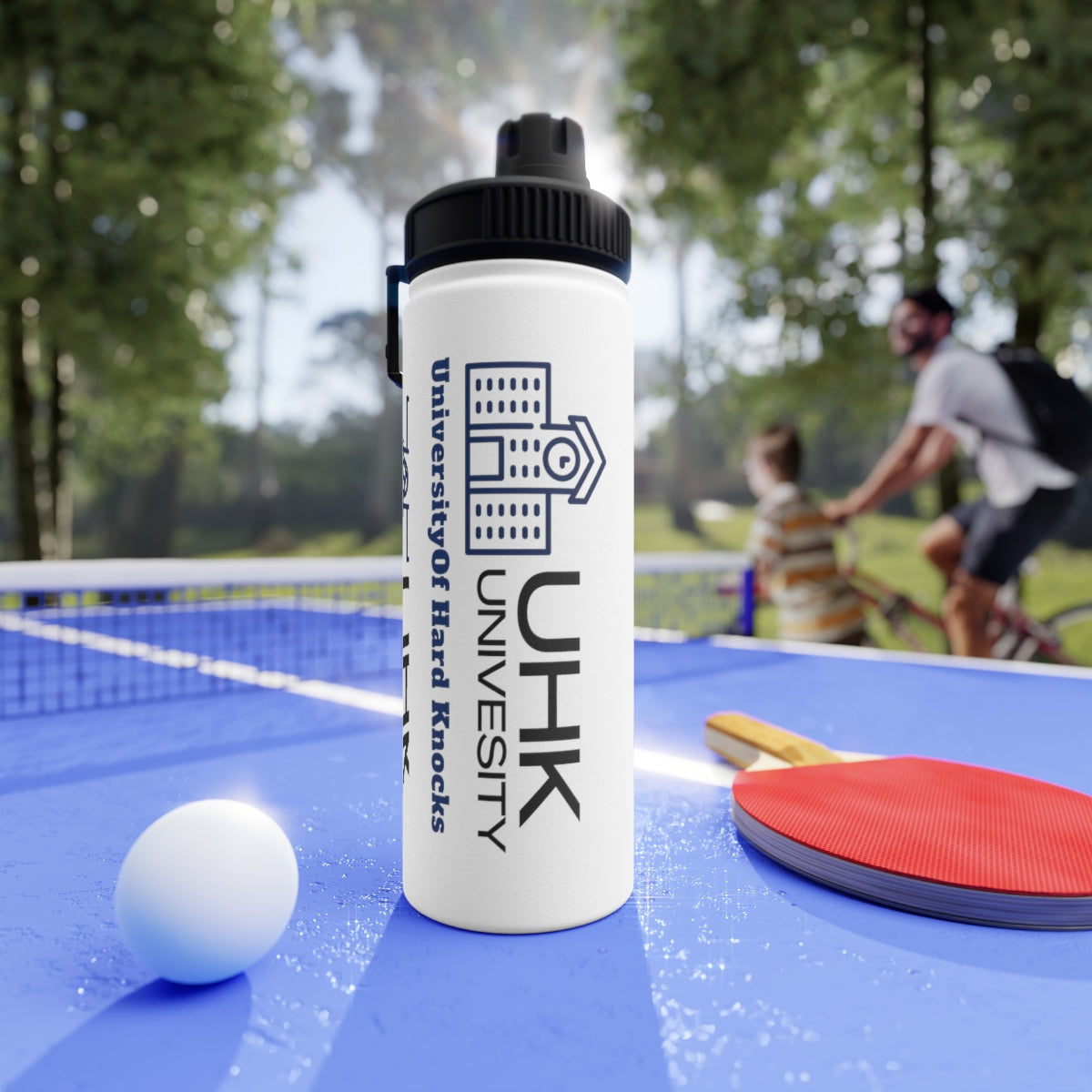 Stainless Steel Water Bottle, Sports Lid ( UNIVERSITY UHK )
