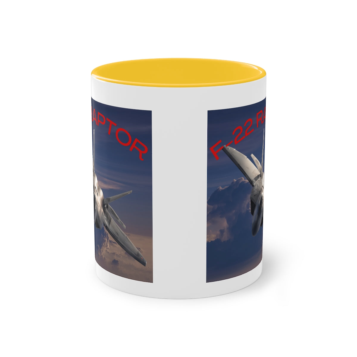 Coffee Mug ( F-22 RAPTOR 2 ) Military Style