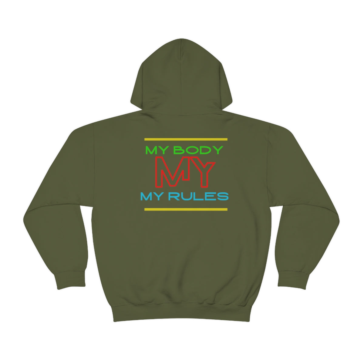Hoodie ( My Body My Rules) Activewear