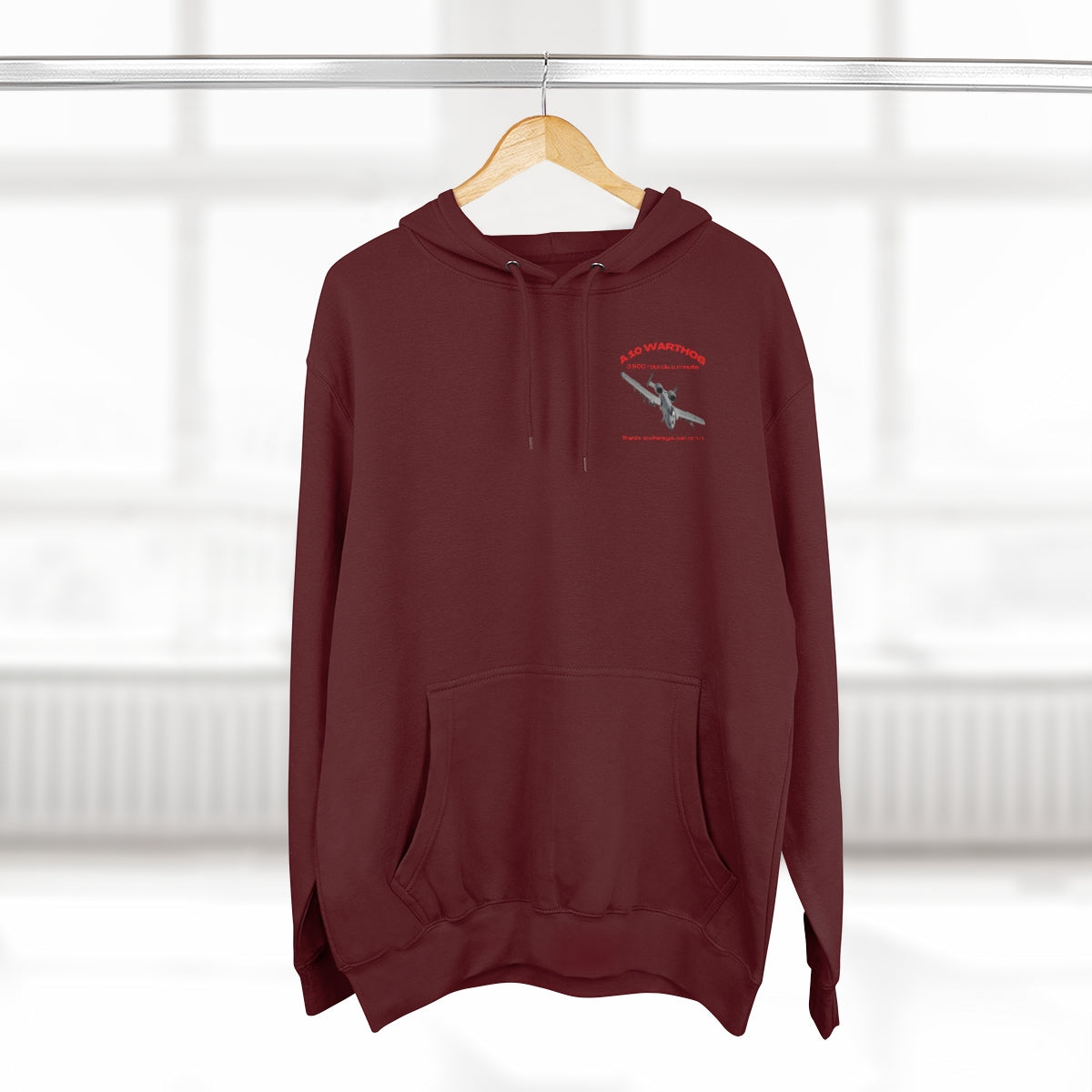 Hoodie, ( US Air Force, A 10 warthog ) Military Style