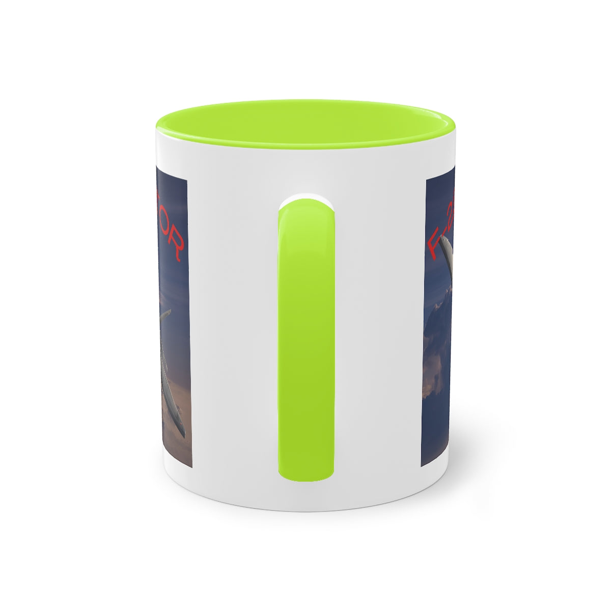 Coffee Mug ( F-22 RAPTOR 2 ) Military Style