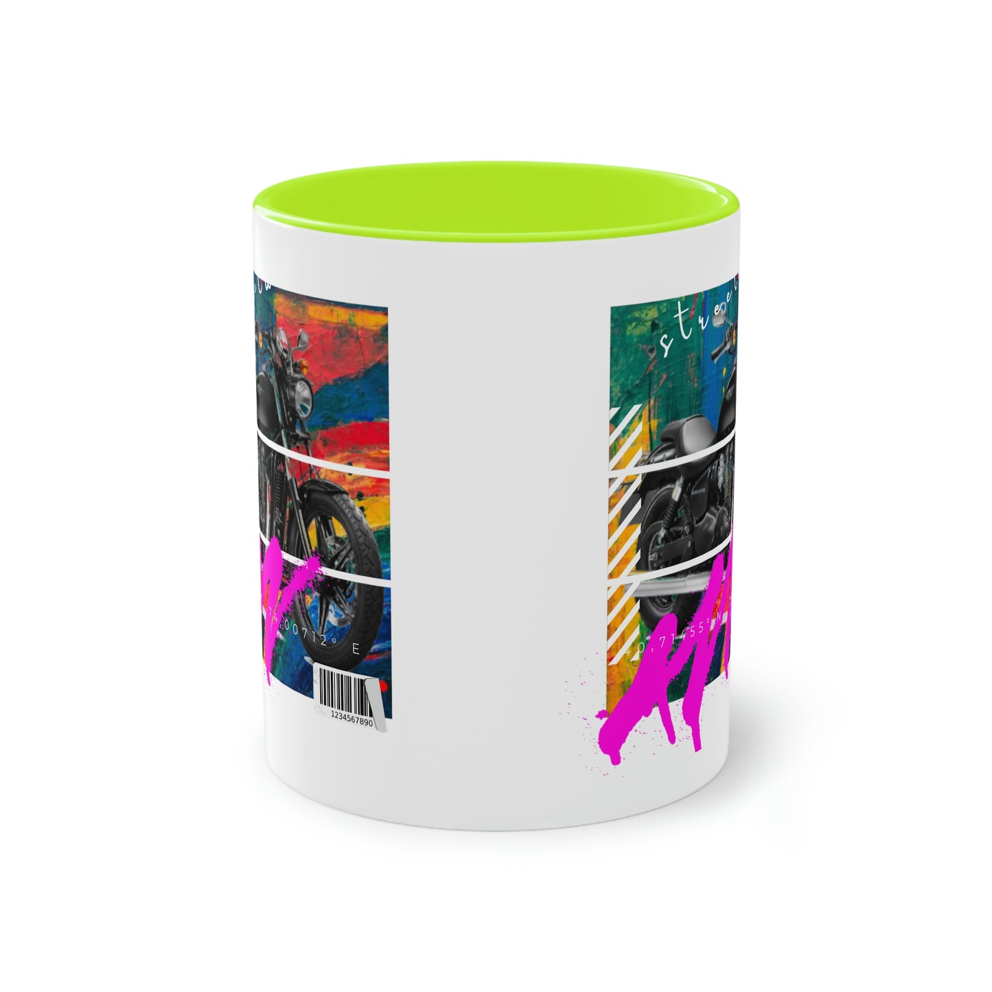 Coffee Mug  ( Urban Black Sports Bike )