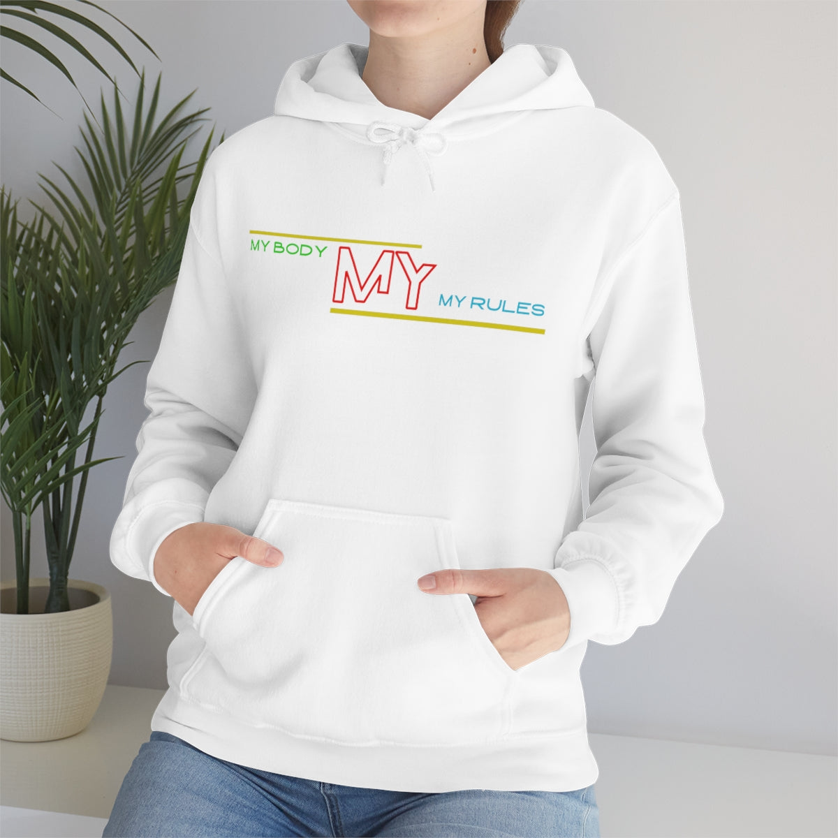Hoodie ( My Body My Rules) Activewear