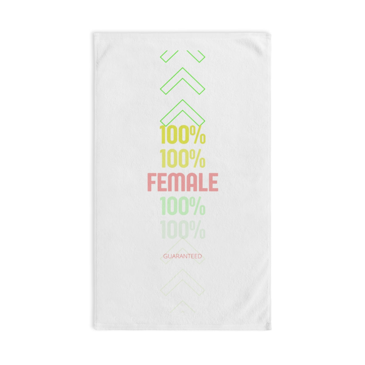 Sports Towel ( 100% Female ) White