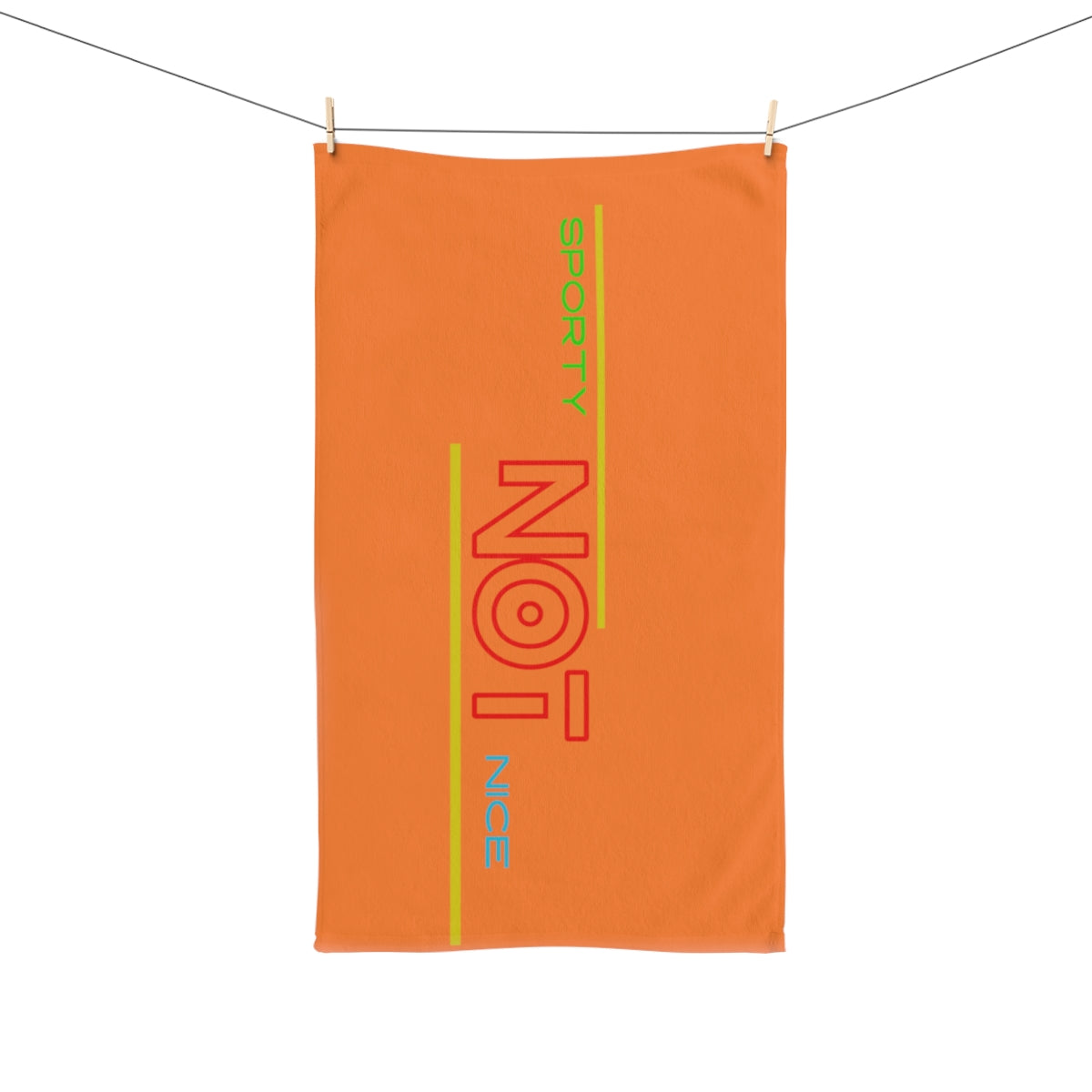 Sports Towel ( SPORTY NOT NICE ) Orange