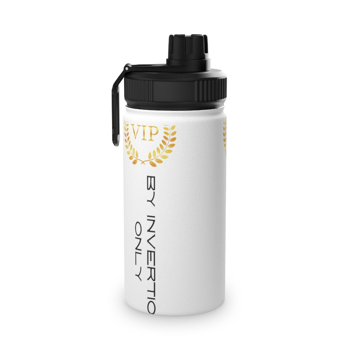 Stainless Steel Water Bottle, Sports Lid ( VIP By Invitation Only) Activewear