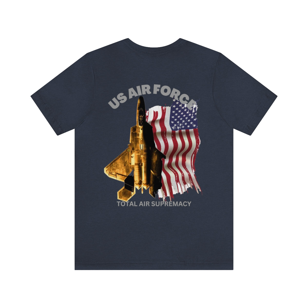 T-Shirt Classic Jersey short Sleeve ( US Air Force Raptor ) Military Style