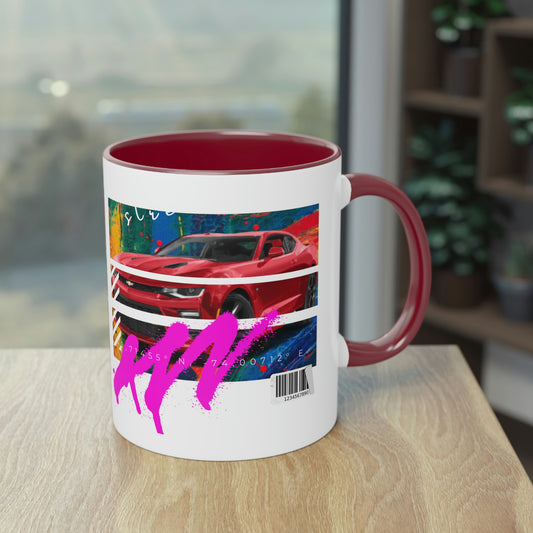 Coffee Mug  ( Urban Red Corvette )