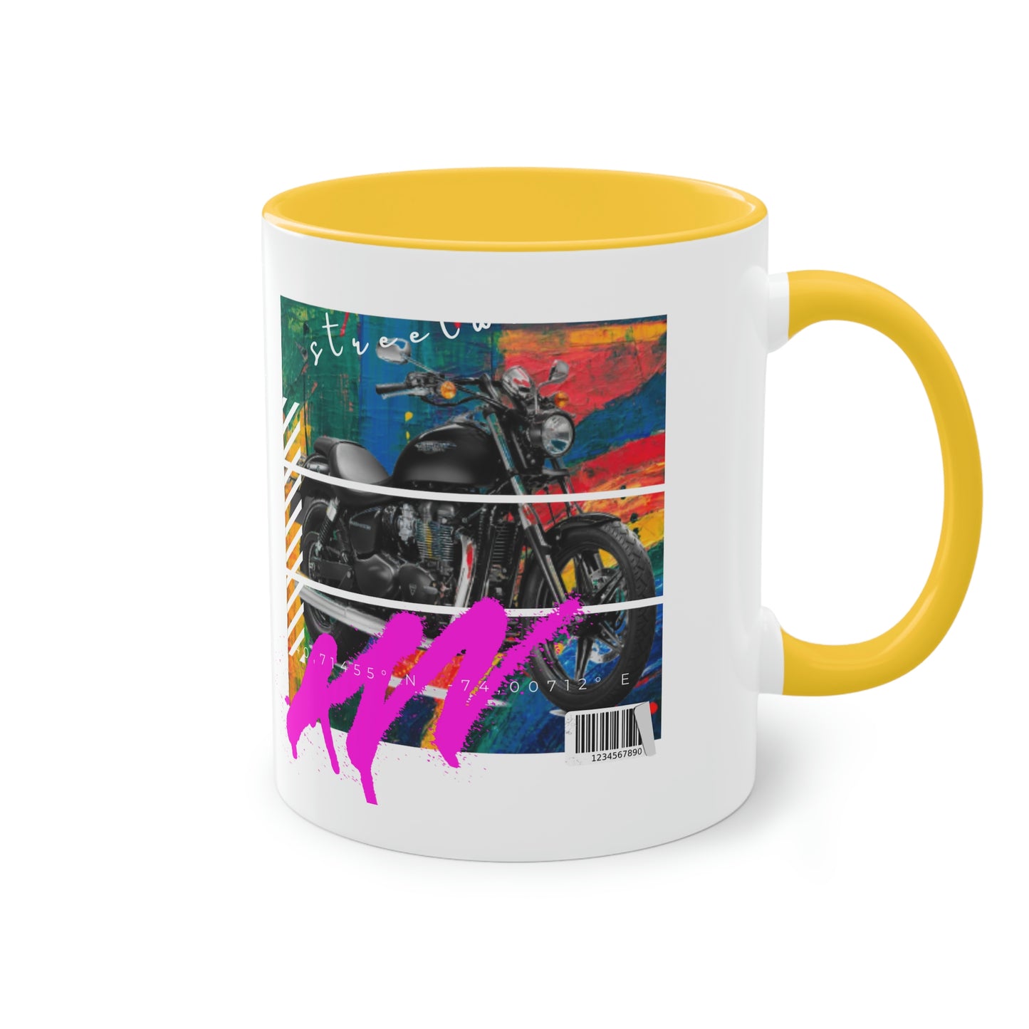 Coffee Mug  ( Urban Black Sports Bike )