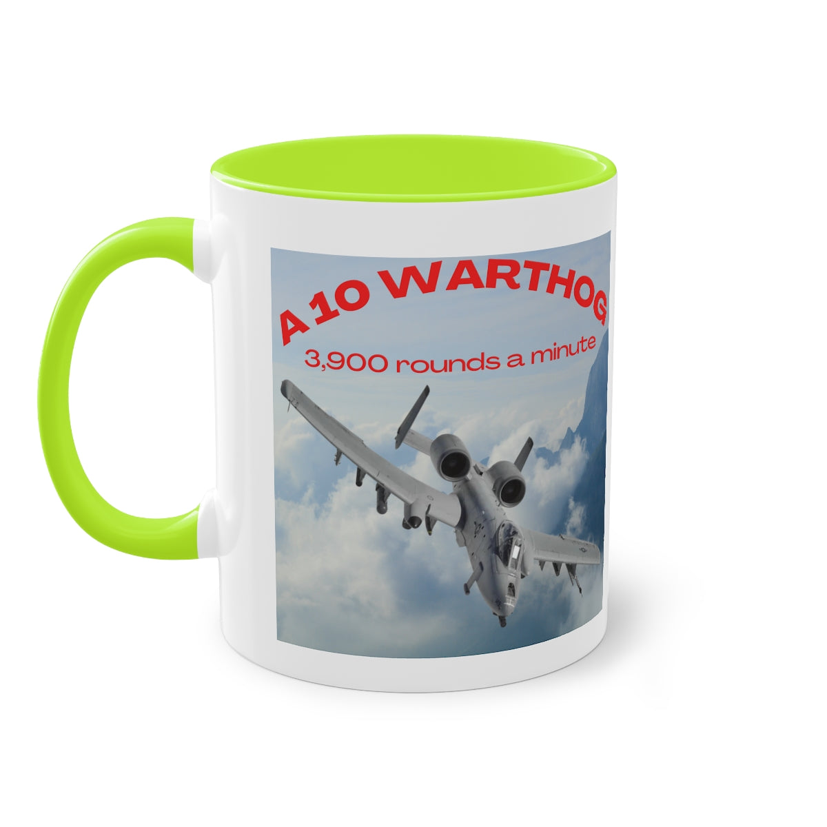 Coffee Mug ( F-10 Warthog 1 ) Military Style