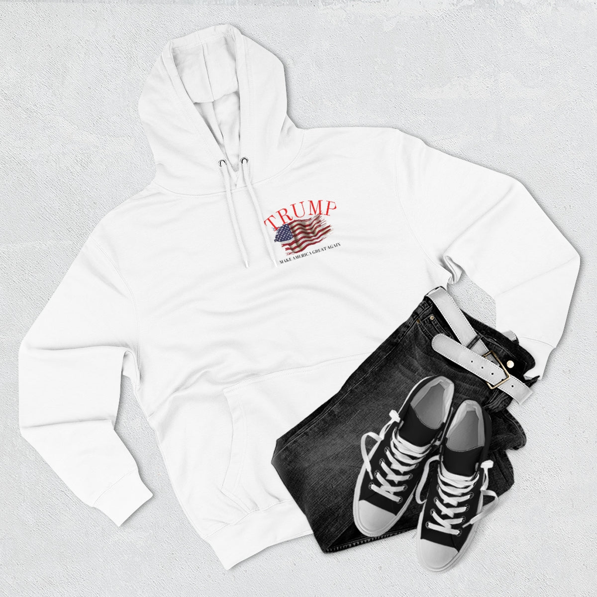 Unisex Premium Pullover Hoodie (TRUMP)