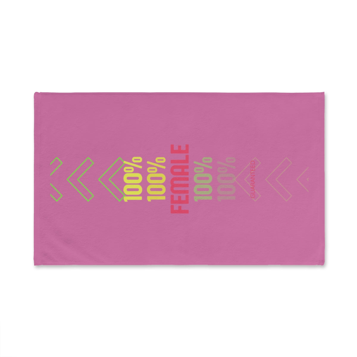 Sports Towel ( 100% Female ) Pink