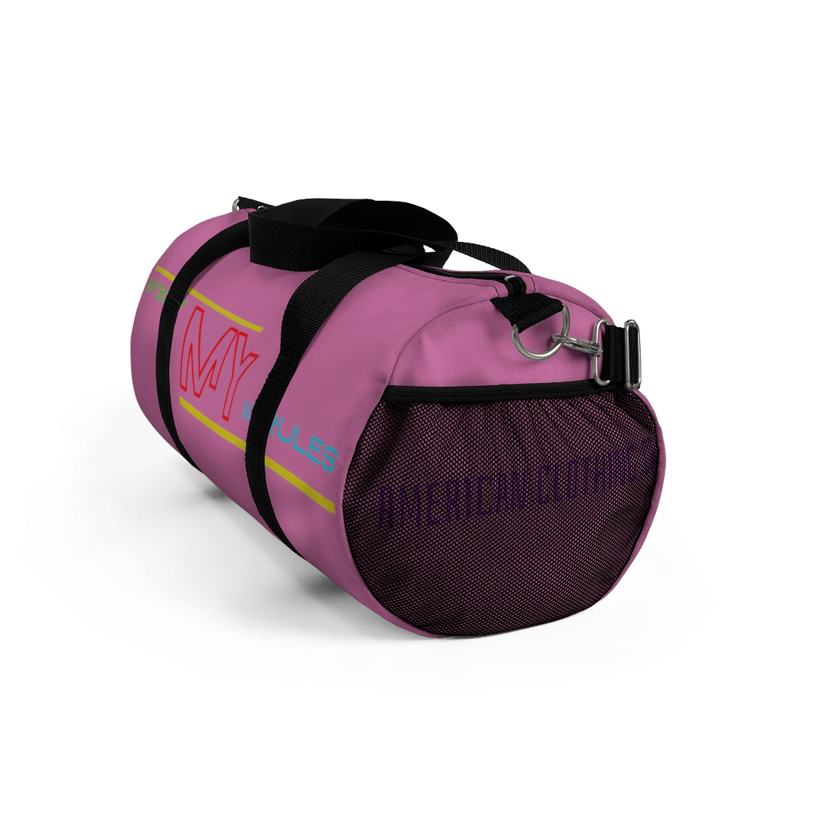 Sports Bag (My Body My Rules ) Pink