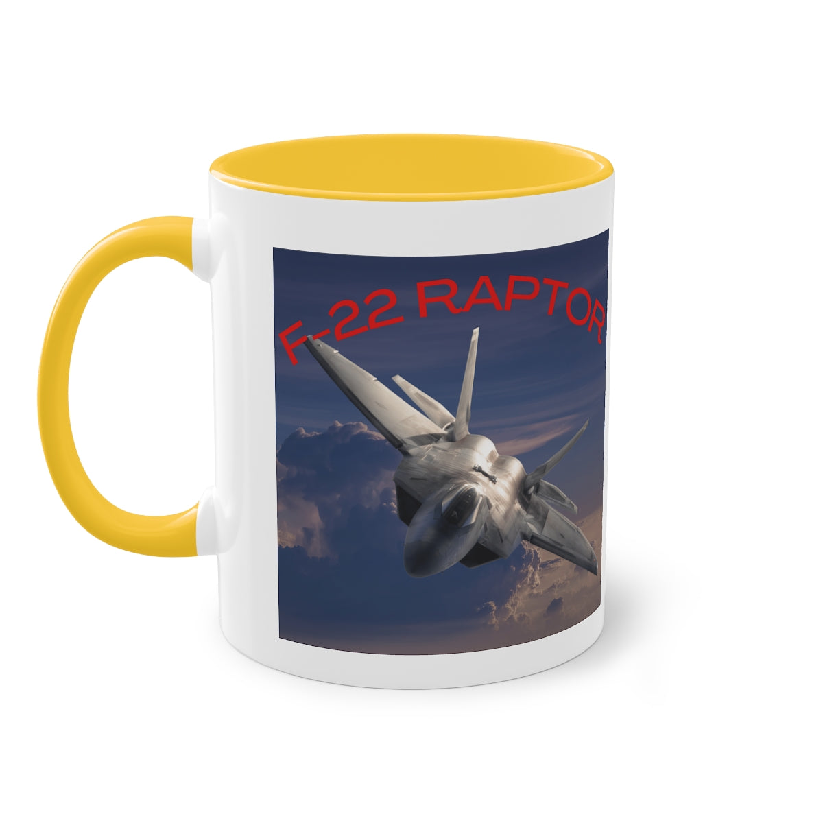 Coffee Mug ( F-22 RAPTOR 2 ) Military Style