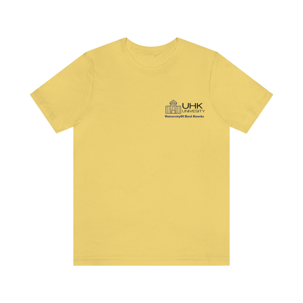T-Shirt Classic Jersey Short Sleeve ( University Of Hard Knocks )