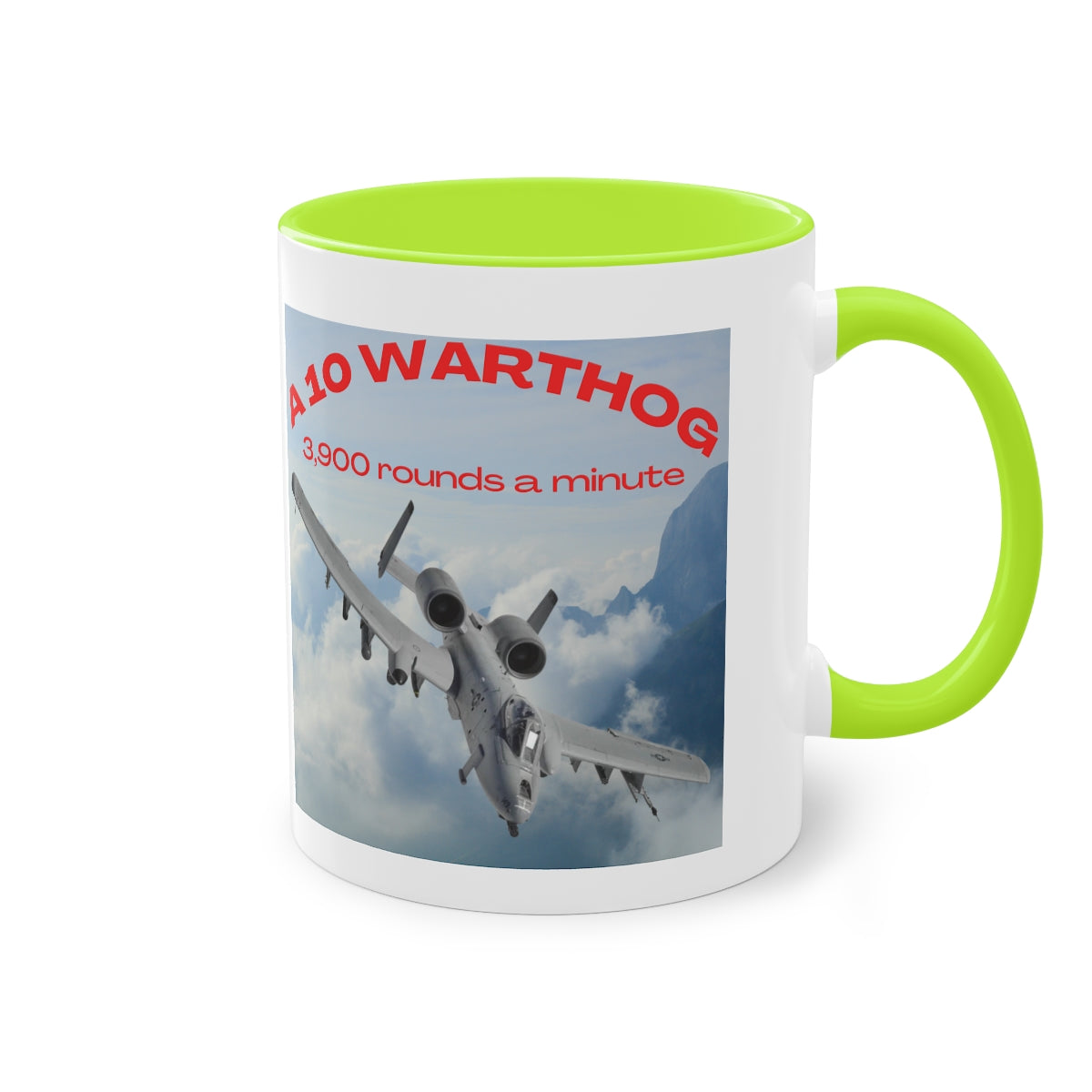 Coffee Mug ( F-10 Warthog 1 ) Military Style