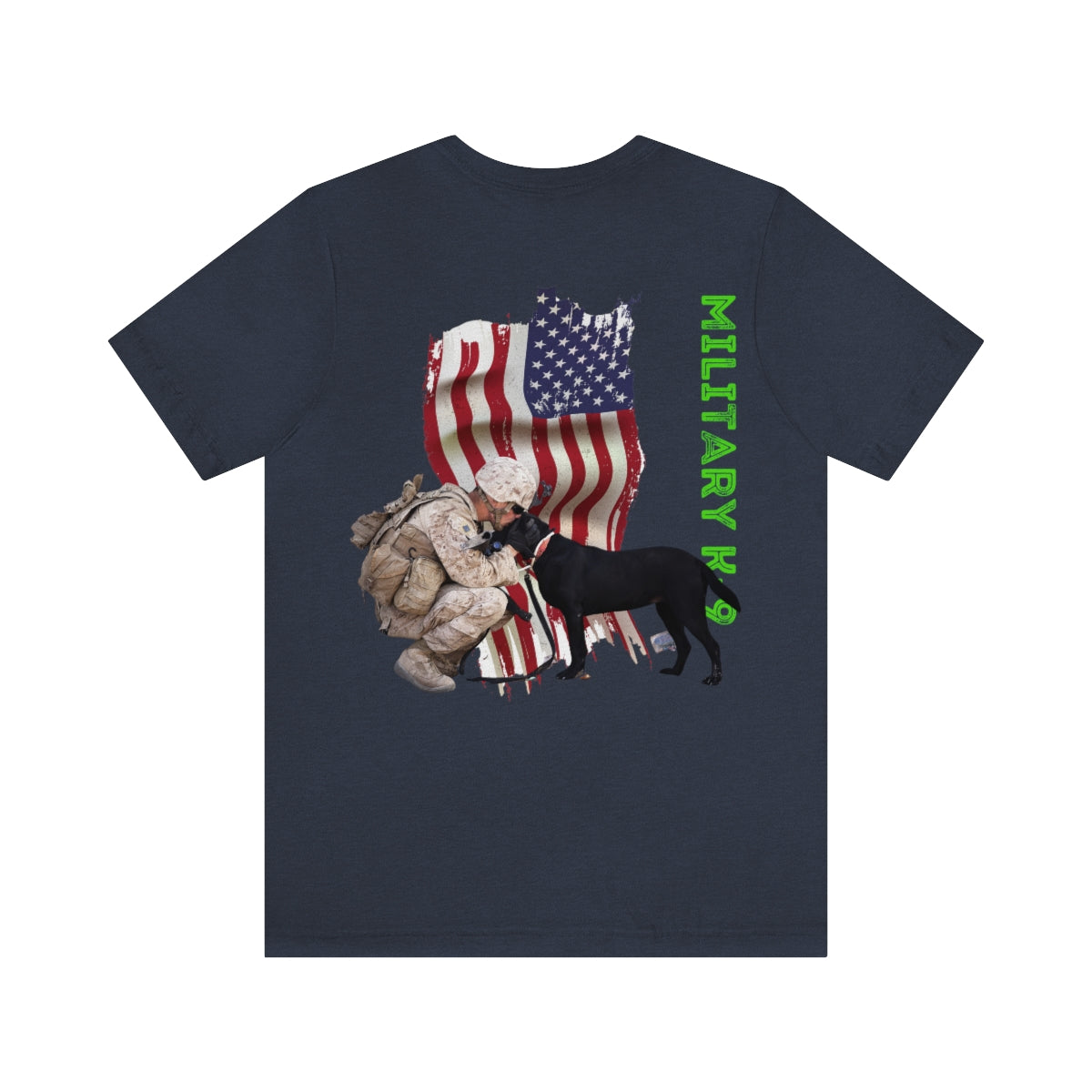 T-Shirt Classic jersey short sleeve ( Military T-shirt, K-9 Unit ) Military Style