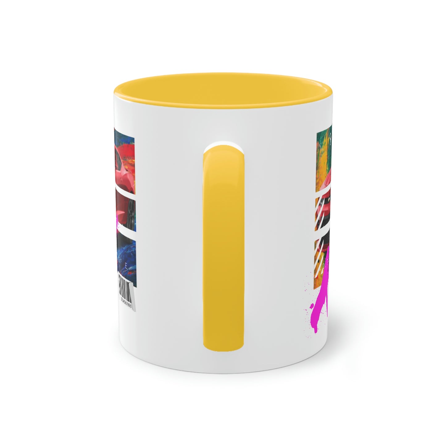 Coffee Mug ( Urban Red Corvette )