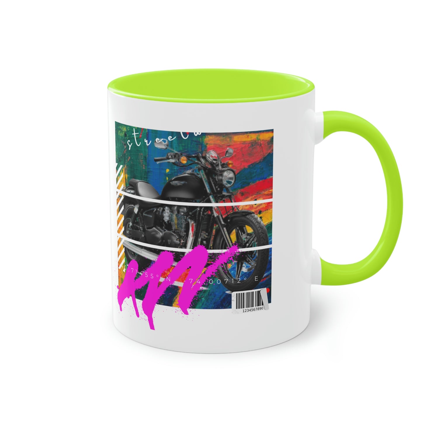 Coffee Mug  ( Urban Black Sports Bike )