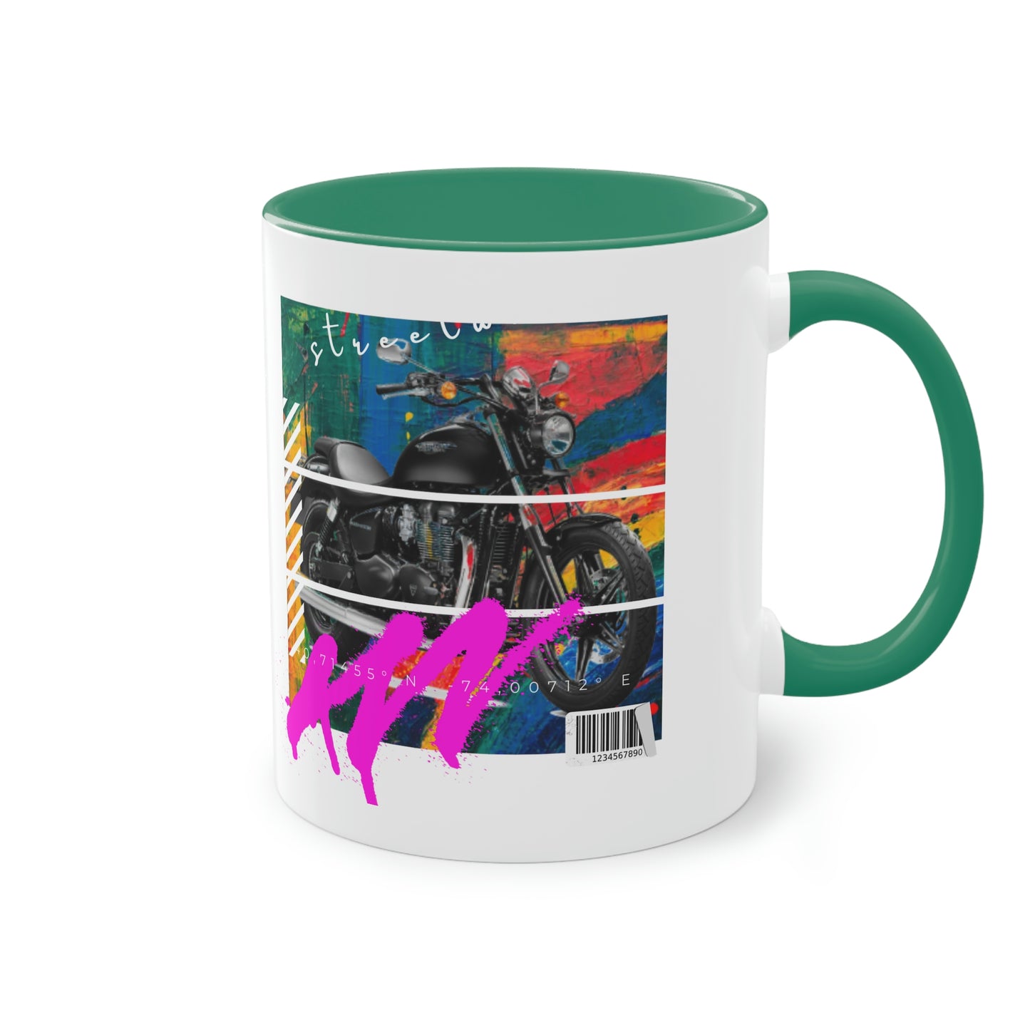 Coffee Mug  ( Urban Black Sports Bike )