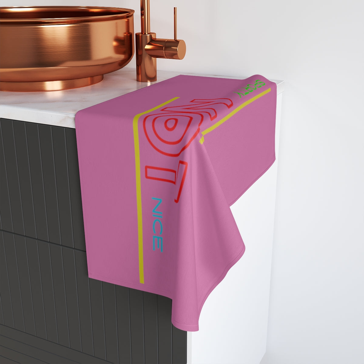 Sports Towel ( SPORTY NOT NICE ) Pink