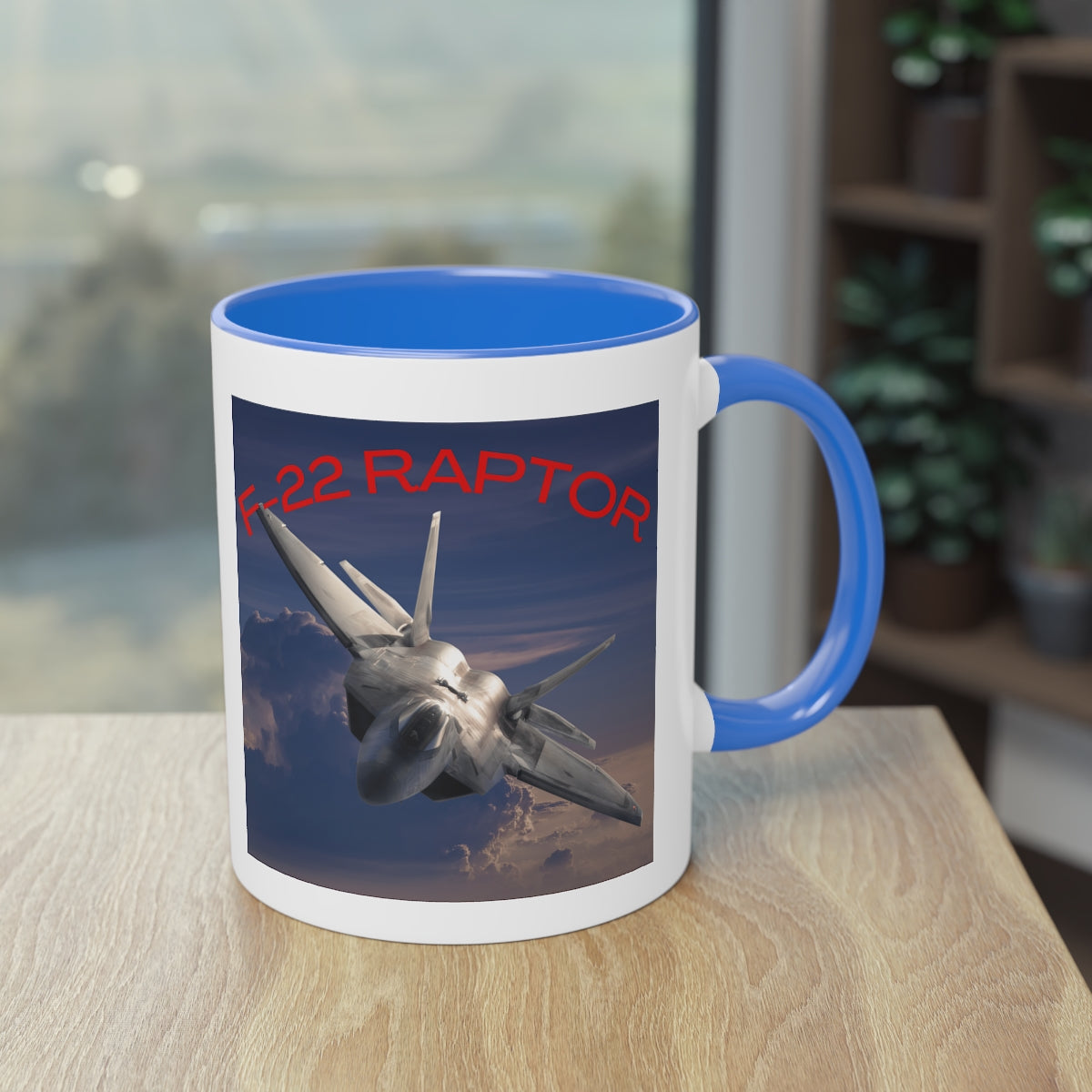 Coffee Mug ( F-22 RAPTOR 2 ) Military Style
