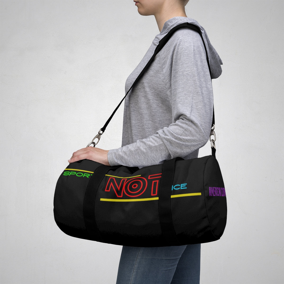 Sports Bag (Sporty Not Nice ) Black