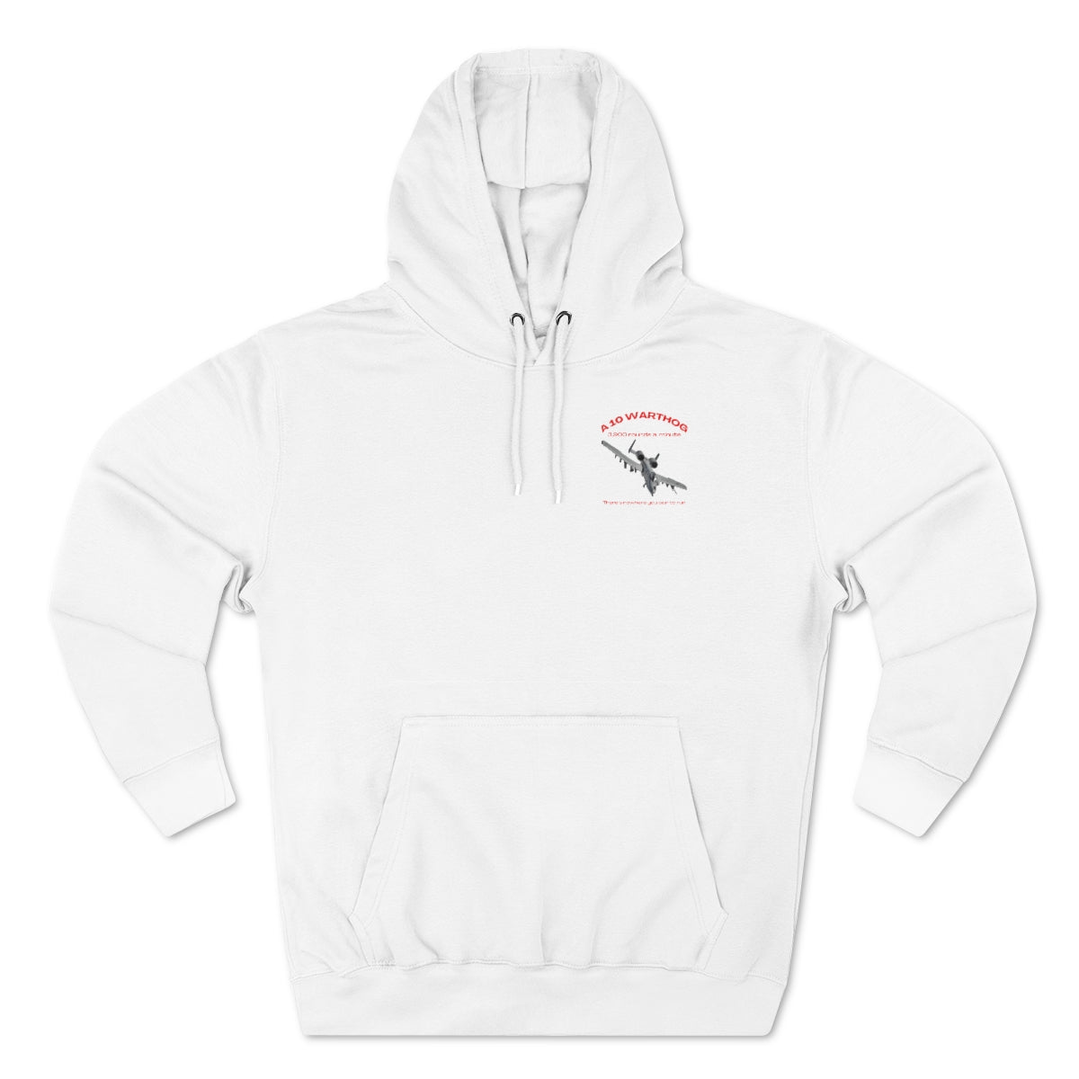 Hoodie, ( US Air Force, A 10 warthog ) Military Style