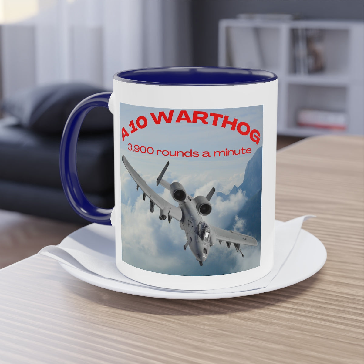 Coffee Mug ( F-10 Warthog 1 ) Military Style