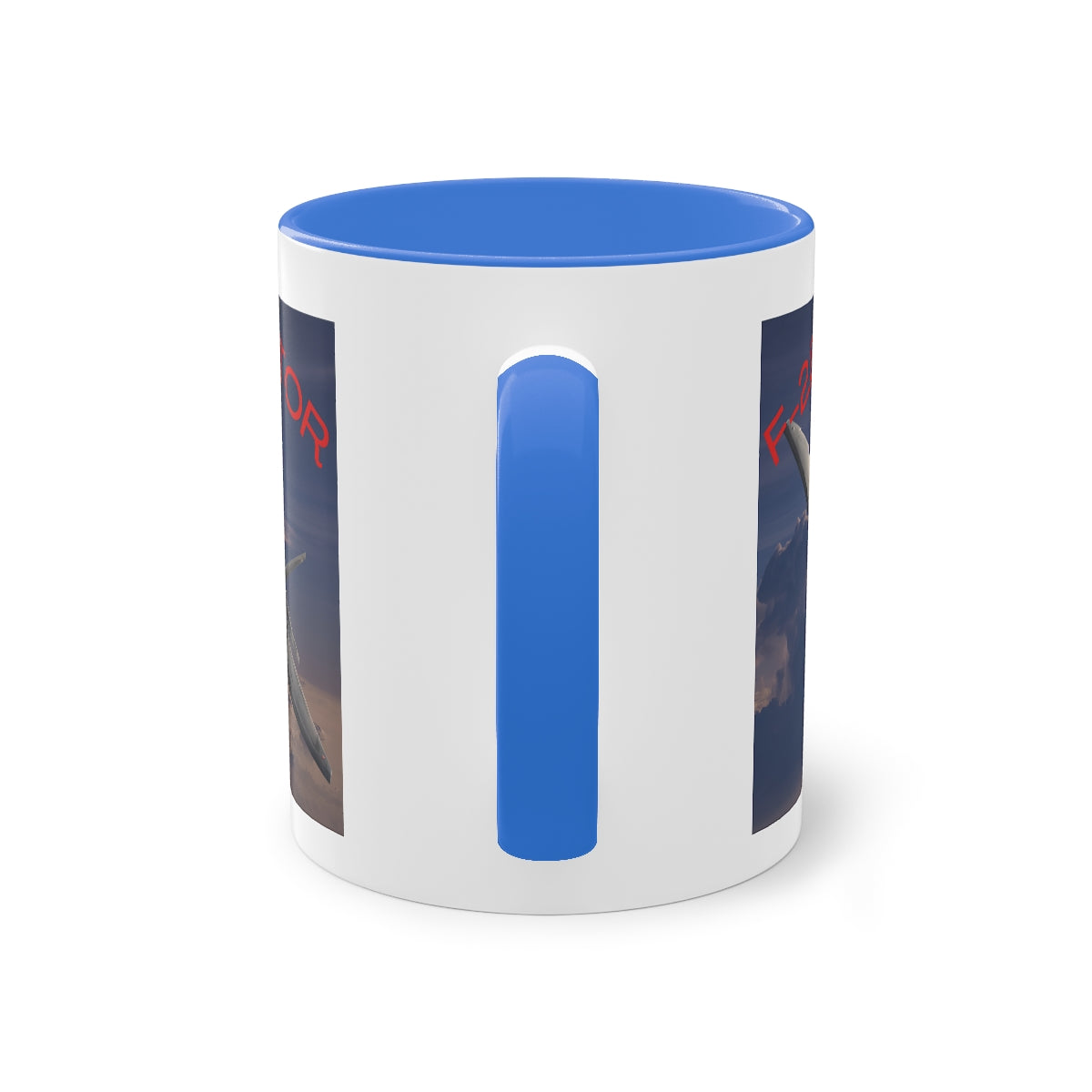 Coffee Mug ( F-22 RAPTOR 2 ) Military Style