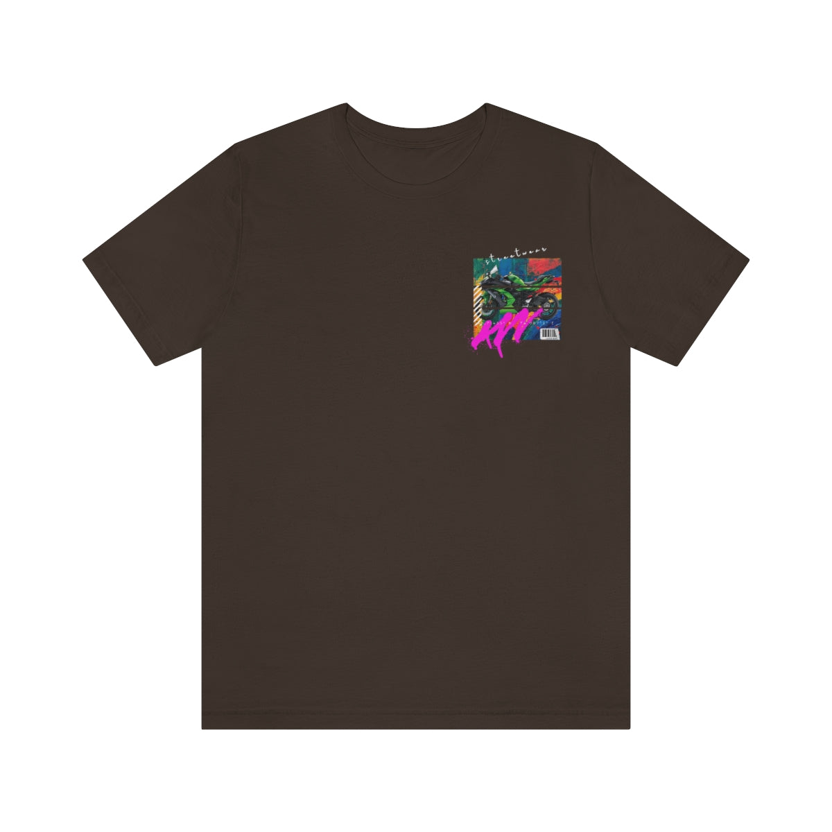 T-shirt Classic Jersey Short Sleeve (Urban Green Motorbike )