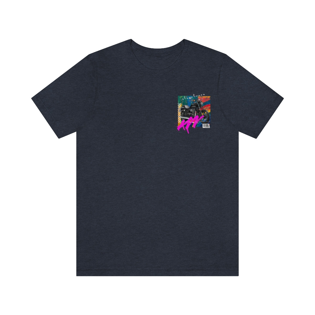T-shirt Classic Jersey Short Sleeve (Urban Black Motorbike )