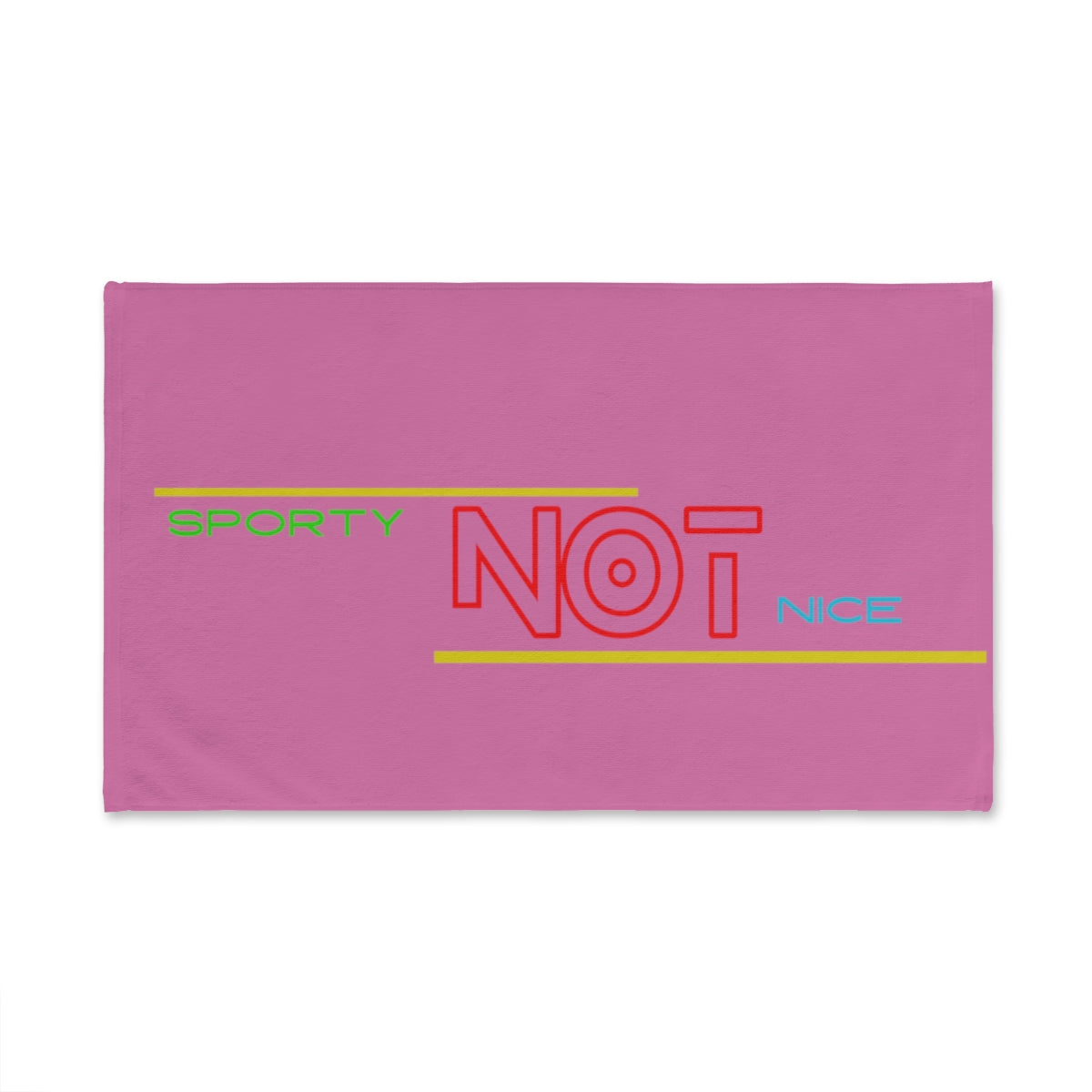 Sports Towel ( SPORTY NOT NICE ) Pink