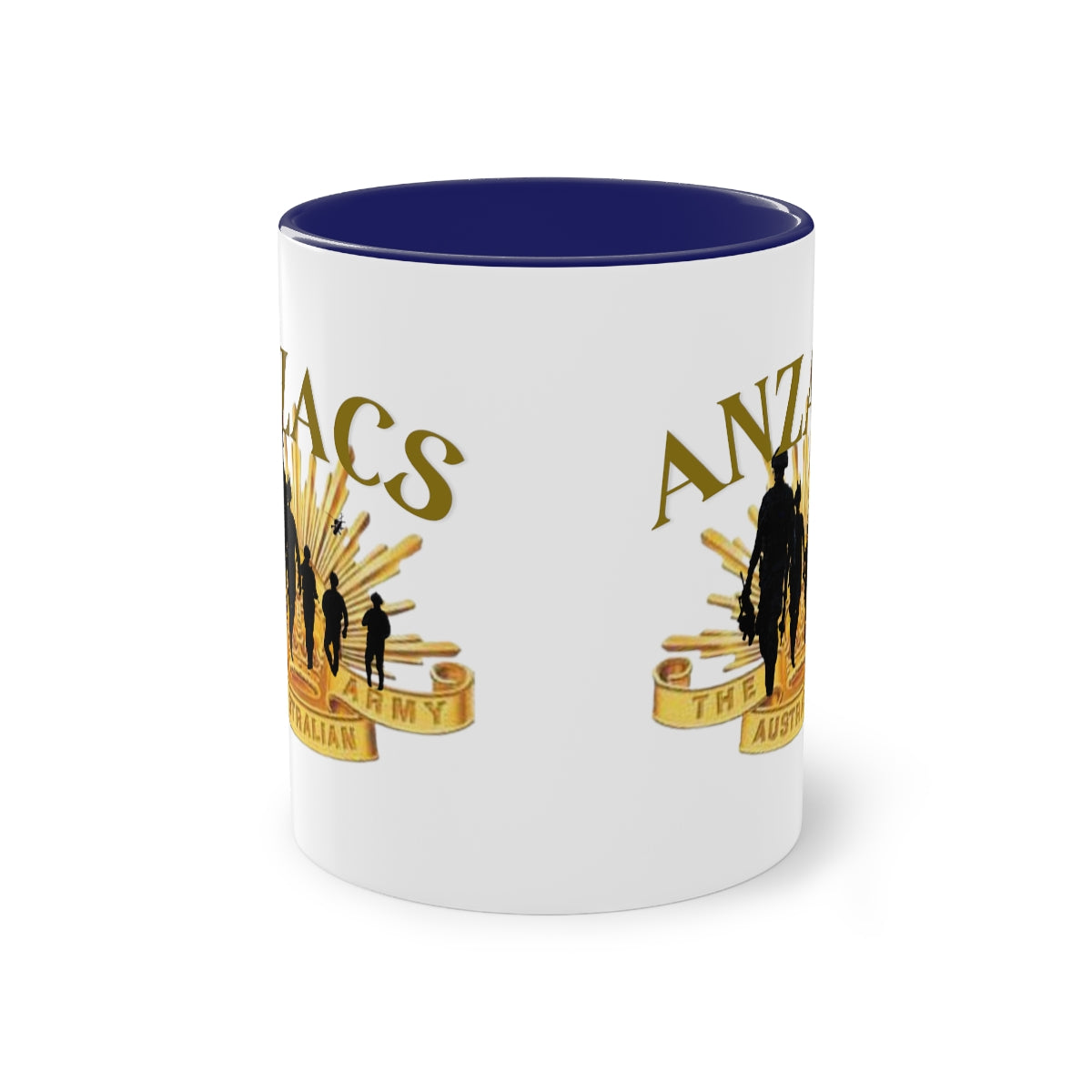 Coffee Mug ( ANZACS ) Military Style